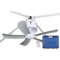 tent ceiling fan with light