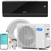 ROVSUN 9000 BTU Mini Split AC &amp; Heater, 20 SEER2 Inverter Heat Pump 115V | Ductless Energy Efficient System, Pre-Charged Condenser, WiFi &amp; Voice Control, Quiet 28dB, Works in -4&deg;F-122&deg;F, 400 Sq Ft