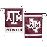WinCraft Texas A&M Aggies 12"x18" Garden Flag - Burgundy