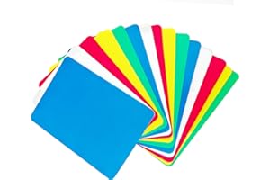 XANADU 15 Pack Poker Cut Cards Plastic Poker Size Card Cutting Set 5 Assorted Colors for Casino Deck Cutting Cards – Smooth & Matte Sides