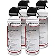 Innovera Compressed Air Duster Cleaner, 10 Oz Can, 4/Pack