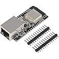 DWEII WT32-ETH01 ESP32 Module Ethernet WiFi Bluetooth Development Board WT32-ETH01 Embedded Serial Port to Ethernet Converter Serial to WiFi&Bluetooth MCU Module Pack of 1