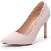 DREAM PAIRS Women's Closed Toe High Heels Dress Pointed Toe Wedding Pump Shoes