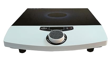 ORBON 2000 Watt Fancy Knob Type Spotless White Induction Cooktop/Induction Cookers/Electric Cooking Heater/Induction Radient Cooktop/Hot Plate/G Coil(Made in India)