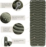 Unigear Ultralight Inflatable Sleeping Pad Camping Mat 188x60x6 cm view 4