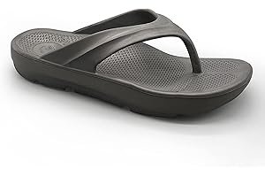 Pure Stride Therapeutic Flip Flops, Orthotic Thong Sandals for Plantar Fasciitis, Metatarsal and Heel Spurs, Feet Pain Relief and Arch Support