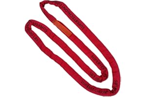 LIFTEX® | SuperTechlon Round Sling | Premium Abrasion Resistant Cover | Higher Capacity Ratings | USA Made | Lifting Rigging Moving Towing Hoisting