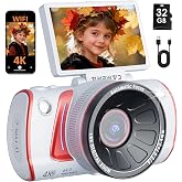 RAZPLYN Digital Camera for Beginners, 3" Flip Screen, WiFi, 4K Video | Easy-to-use camera for beginners, students and first-time users, ideal for everyday photos, travel, casual video and gifting