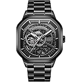 Paras Crown Automatic Watches for Men Mechanical Watch Stainless Case 50M Waterproof Fashion Luxury Wrist Watches for Men