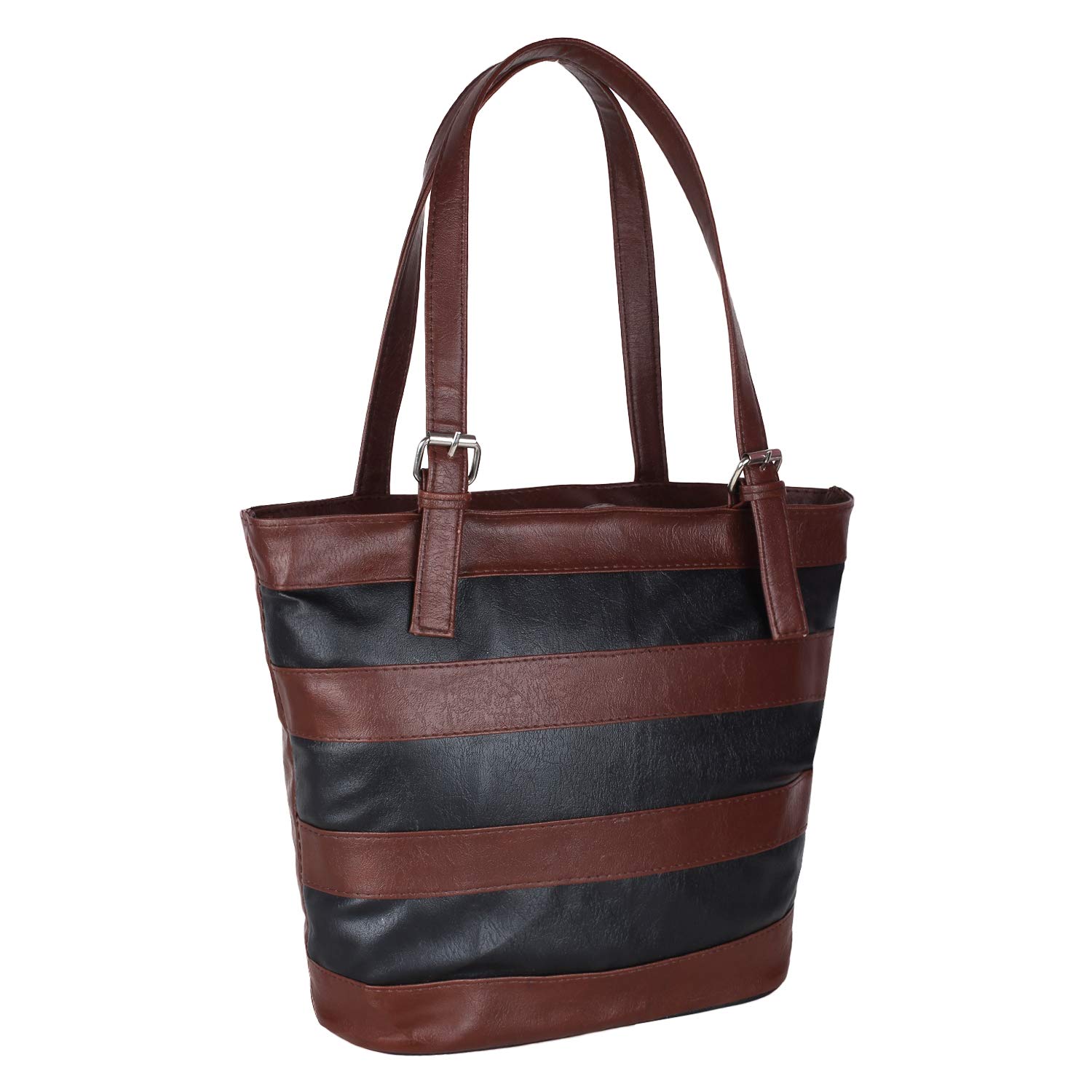 don cavalli women's pu leather handbags (pack of 2, brown)