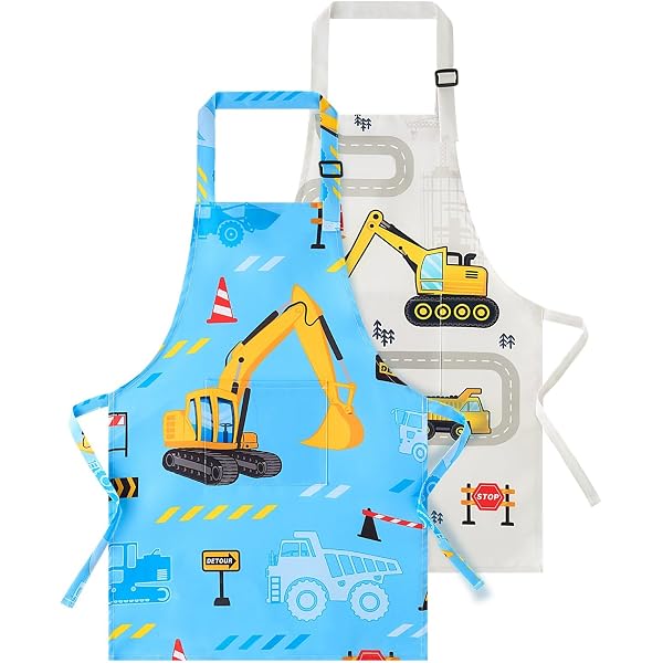Tabliers pour enfants 56x45cm imperméables pour la pâtisserie et la peinture avec mignons animaux dessinés, pour tout-petits, enfants garçons et filles, cadeau pour fête, chef d'art, jardinage (âge 3 Tabliers pour enfants 56x45cm imperméables pour la pâtisserie et la peinture avec mignons animaux dessinés, pour tout-petits, enfants garçons et filles, cadeau pour fête, chef d'art, jardinage (âge 3