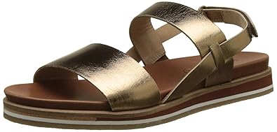 Kickers Damen Olivera Peeptoe Sandalen braun