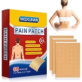 MQXUNMI Heat Patches, 60 Count Maximum Strength Muscle &amp; Joint Soothing Patches, 24 Hours Long Lasting Fast Acting Joint Patches for Neck, Shoulders, Back, Knees and Anks