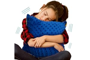 Bright Autism Texturized Vibrating Sensory Pillow – Dual Textures, Memory Foam, and Soothing Vibrations for Stress Relief. Enhanced Sensory Processing, Sleep Aid, and Emotional Support for Kids.