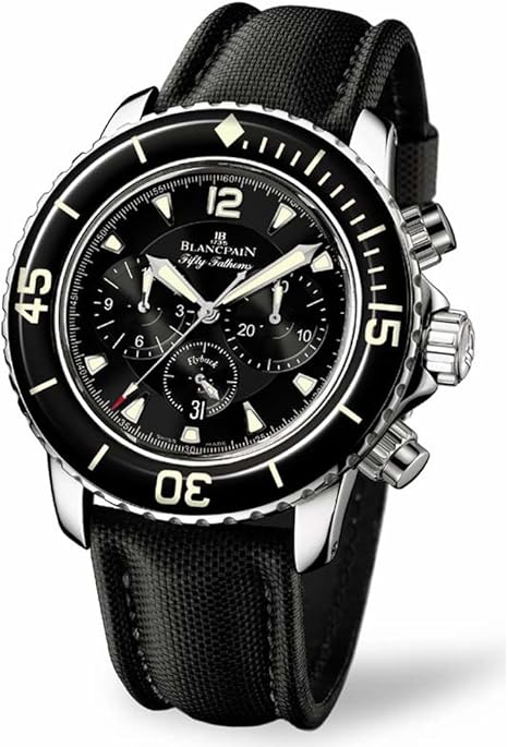 Blancpain Men's 5085F.1130.52 Fifty Fathom Automatic Flyback Chronograph Watch