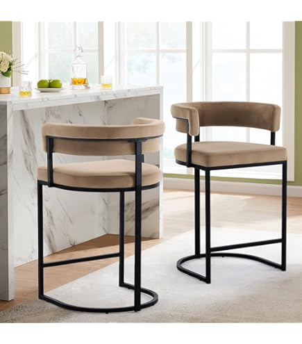 Amazon.com: Zuo Ace Counter Stool (Set of 2) Black & Silver, Black