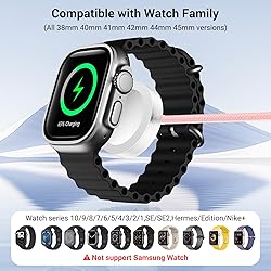 Renmou 2Pack for Apple Watch Charger,4 in 2 Multi