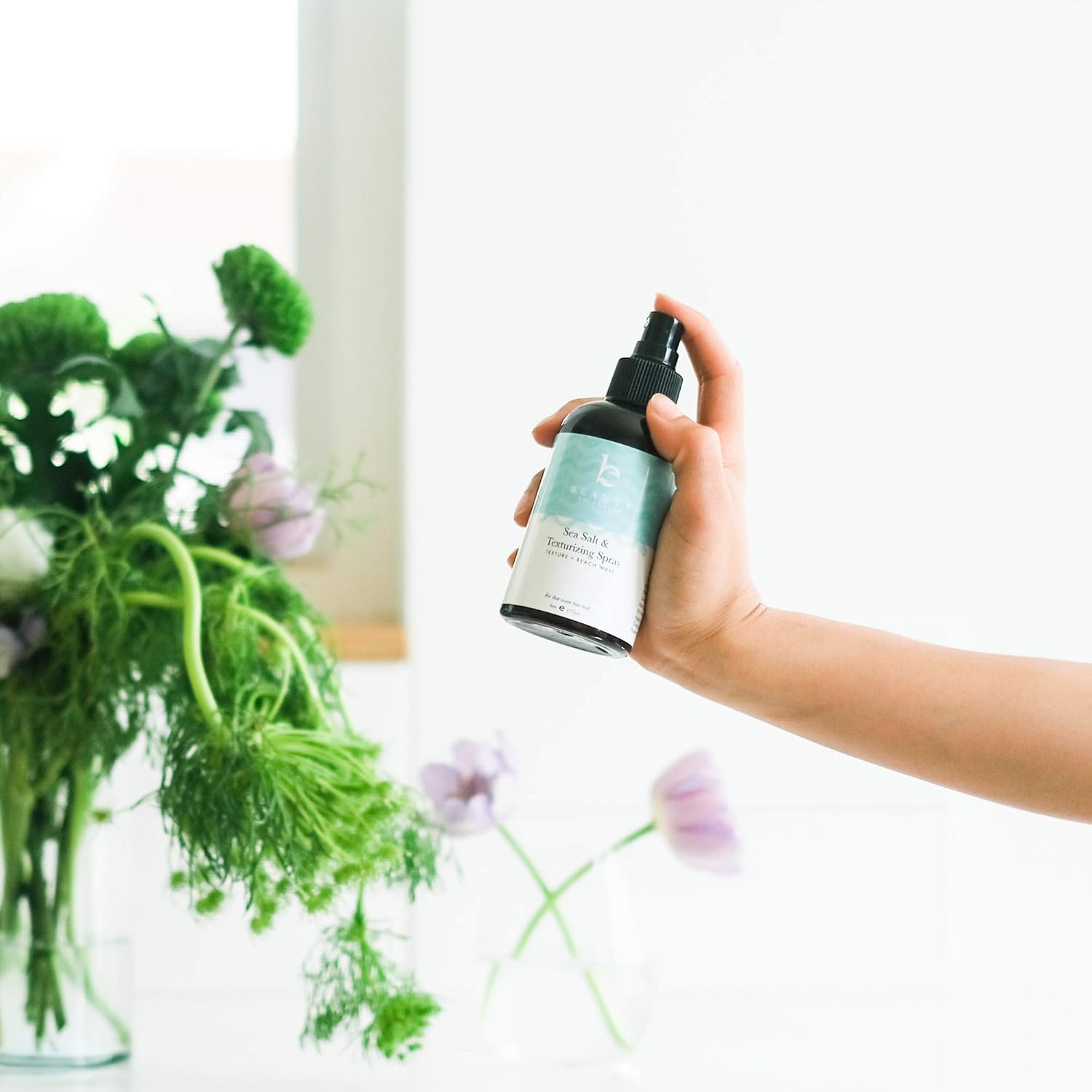 Sea Salt Spray for Hair - Texturizing Spray Hair Products, Hair Spray With Organic Aloe Vera, Beach Waves Spray, Sea Salt Spray, Texture Spray, Volumizing Spray Hair Products for Women, Hairspray 6oz : Beauty