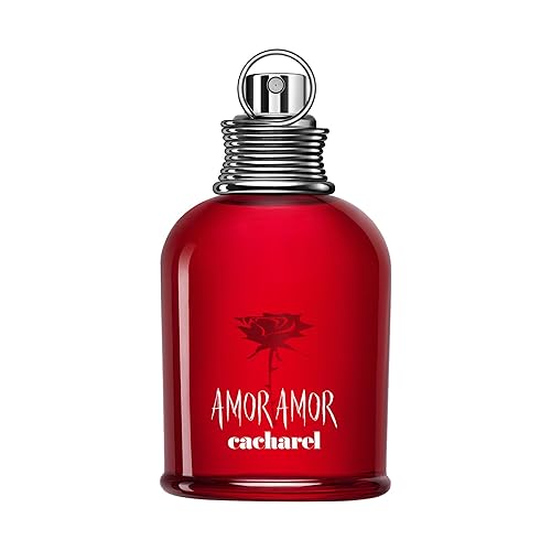 Cacharel Amor Amor Eau de Toilette Spray Perfume for Women, Notes of Blackcurrant, Lily of the Valley & Vanilla, Floriental Fruity Fragrance With Long Lasting Scent, 1.0 Fl Oz
