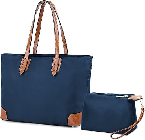 nylon purse with leather straps