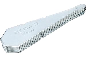 Bon 11-139 Hardened Steel Bricklayer's Tapered Line Pins, 6-Pack