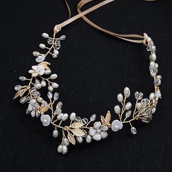 Buy Sepbridals Lace Crystals Rhinestone Flower Head Band Hair