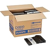 Dixie Ultra DUSSF5 Polystyrene Fork Refill, Black, 960/Carton.