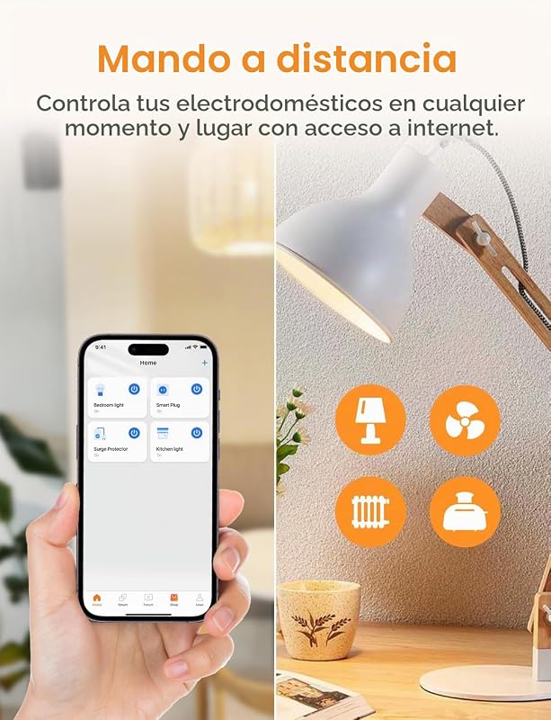 Enchufe Conectado con Monitoreo de Energía, Enchufe Inteligente WiFi con Monitoreo Solar, Tarifa TOU, Protección contra Sobrecorrientes y Sobrecalentamiento, Compatible con Alexa