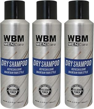 Amazon Com Wbm Men Care Dry Shampoo For All Hair Types