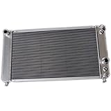 Blitech Aluminum Radiator Compatible with CHEVY S10 Blazer 4.3L/ GMC Sonoma Jimmy/Isuzu Hombre/Oldsmobile Bravada 1996-2005