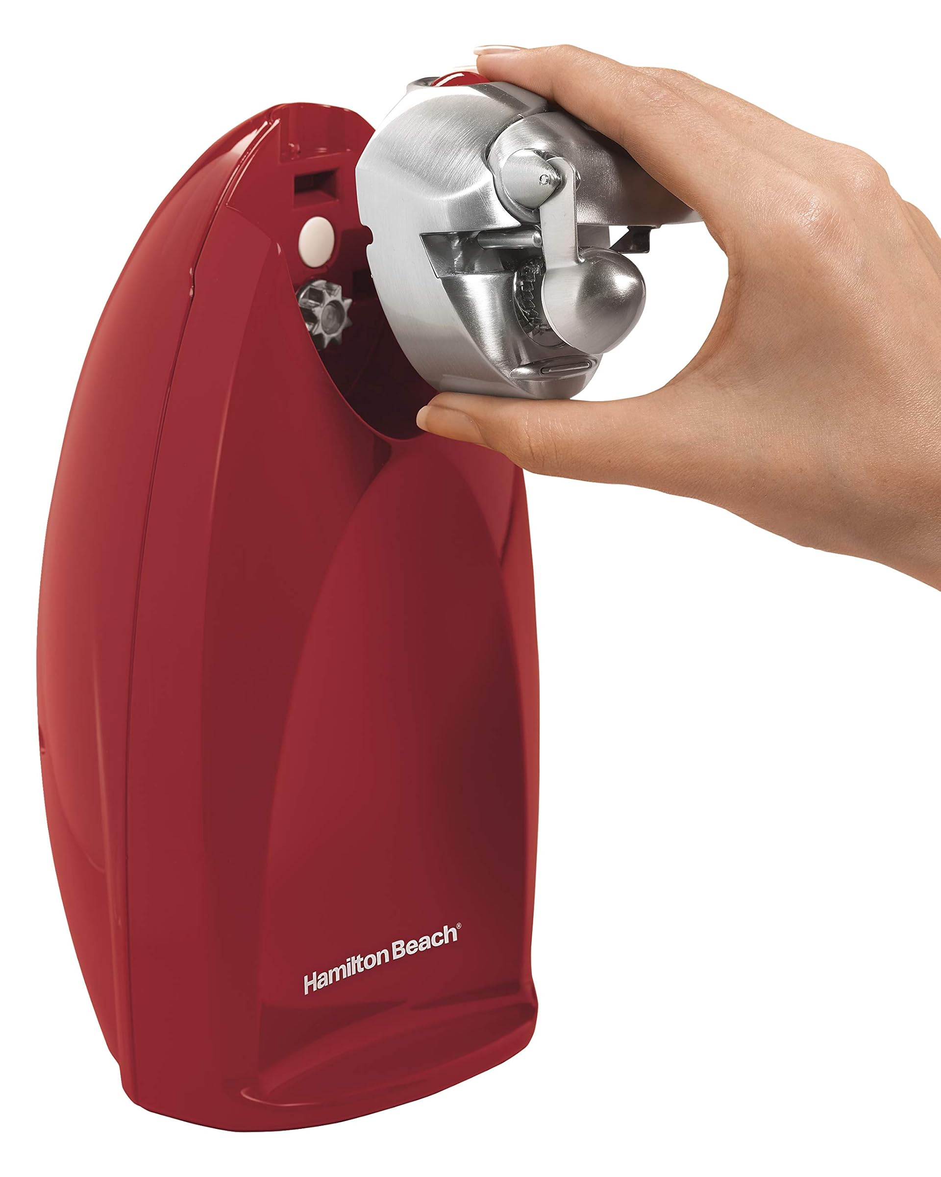 Hamilton Beach 76388R Ensemble Electric Can Opener Tall Red