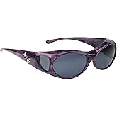 Jonathan Paul Fitovers Eyewear - Aurora - Purple Haze/polarized Grey - Oval - 133 X 39