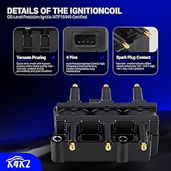 UF305 Ignition Coil & 3381 Double Iridium Spark