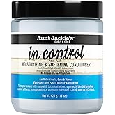 Aunt Jackie's in control 15oz - "Anti-Poof" Moisturizing & Softening Conditioner