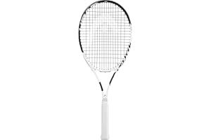 Head Metallix Attitude Pro White Tennis Racket - Pre-Strung Adult Tennis Racquet for Control and Maneuverability
