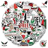 100pcs Free Palestine Stickers Vinyl Stickers for Water Bottles Laptop