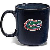 The Memory Company Officially Licensed NCAA 15oz Artisan Faded Rim Ceramic Coffee Mug - Premium Fan Drinkware with Team Logo, For Home, Office & Game Day