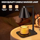 Ambitelligence Candle Warmer Lamp with Timer & Adjustable Height - Black view 5