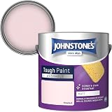 Johnstone's Washable Matt Emulsion Rosebud 2.5L 12m2 Coverage Non Toxic Low view 2