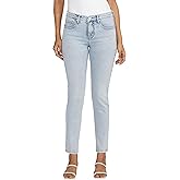 Jag Jeans Womens Cassie Mid Rise Slim Straight Leg Jeans & Pants - Legacy