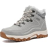Ripord Womens Hiking Snow Boots Winter Boots Comfortable Warm Fur Shoes for Outdoor
