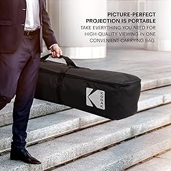 KODAK 150” Dual Projector Screen W/Stand - Fast