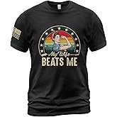 My Wife Beats Me Shirt, Vintage Husband Shirt for Men, Husband and Wife Shirts 1