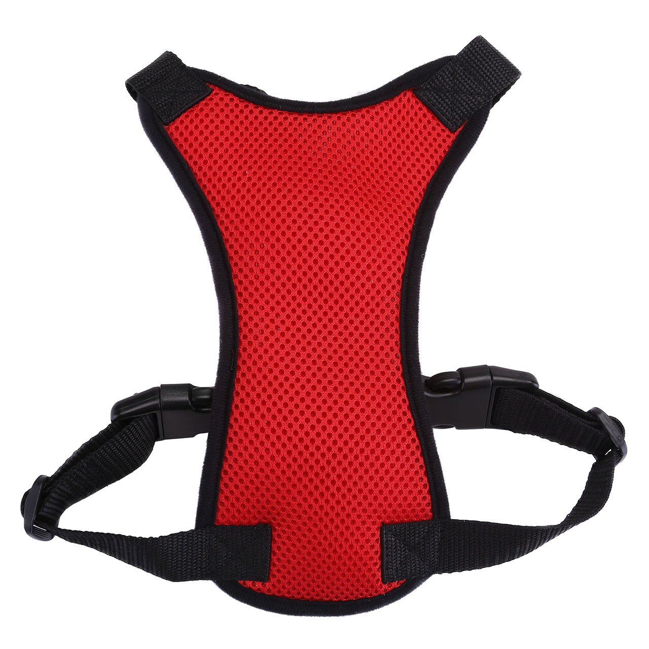 GraceMe Pet Dog Vest Harness Car Soft Mesh Front Range No Pull Harness Adjustable for Rabbit Cat Chiwawa Small Medium Large