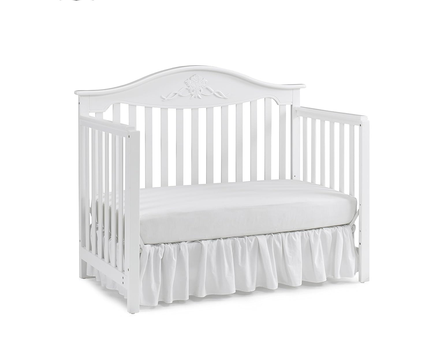 fisher price jaxon island crib in white and natural