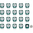 Onyehn 20pcs Replacement Trimmer Potentiometer Sensor for Xbox One,PS3,PS4 Switch Pro Controllers,Gasket Repair Parts for Thumb Stick Analog Joystick