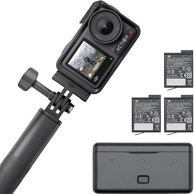 DJI Osmo Action 4 Adventure Combo 4K 120fps Waterproof Action Camera 1/1.3"