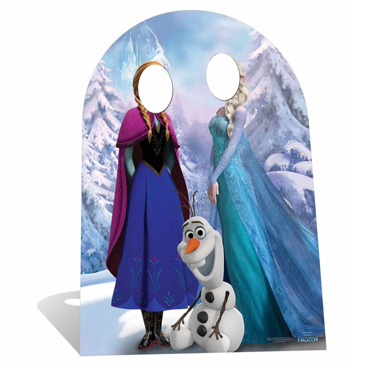 Star Cutouts Anna and Elsa - Cardboard Cutout Photo Stand In - Disney Frozen - Gift - Decoration - Official Licensed Merchandise