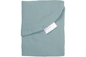 snuggle me Baby Lounger Muslin Curve Cover - Organic Cotton Fabric - Slate