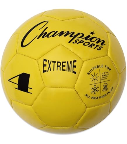 Bola De Futebol Vizari Odyssey - Tamanho 4 - Amarela - Ideal Para Treinos E Diversão